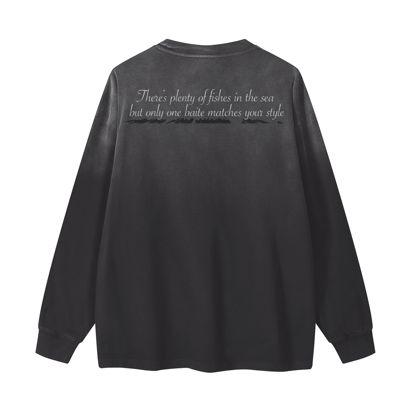 BAITE Bone Scale Gradient Vintage Washed Tee