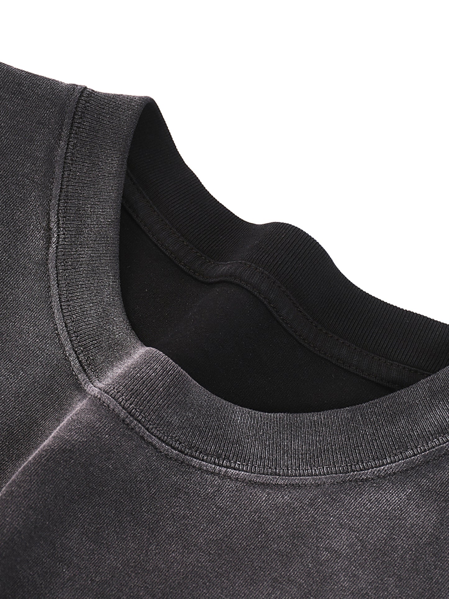 BAITE Gradient Vintage Washed Long Sleeve Tee